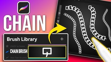 How To Make Chain Brush Procreate - Tutorial For Beginner