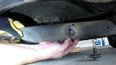 Craftsman Riding Lawn Mower Blade Replacement #532422719 - YouTube