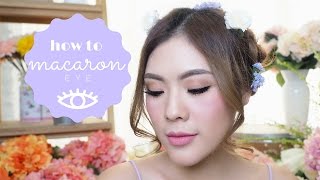 icepadie X 1028 visual therapy | how to macaron eyes