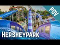 Hersheypark - Water Slide POV&#39;s 2023 | The Boardwalk