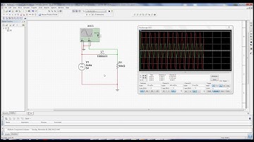RL circuit simulation