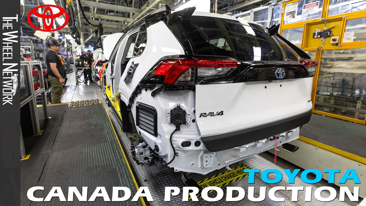 Toyota RAV4 Production in Canada - YouTube