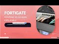 Fortigate FW Series #5- FortiGate Routing to SD-WAN | How Fortinet Handles Modern WANs