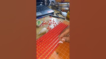 Making of Scrolling Display #74hc595 #shorts #physics #electronics #youtubeshorts #trending #vibe
