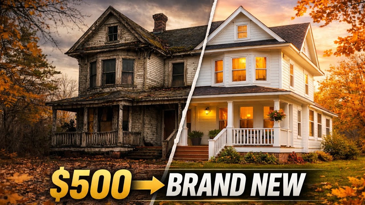 I Bought a $500 Dirty Room and Renovated It into Luxury