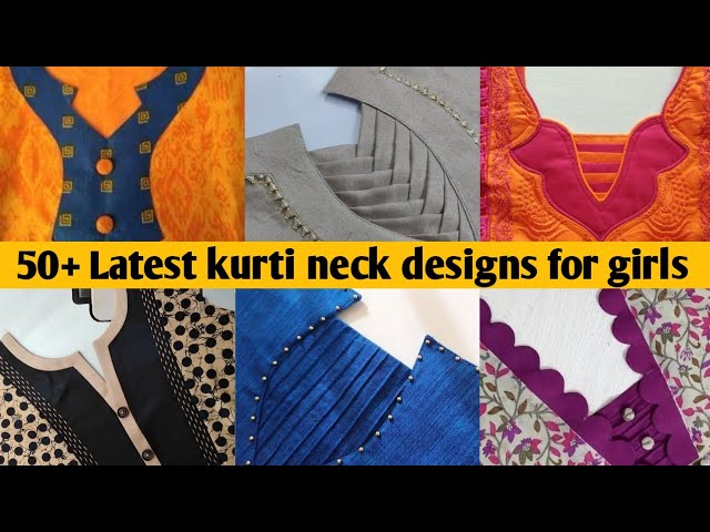 Top 50 Stylish And Trendy Kurti Neck Designs In 2023 | Kurti neck designs, Kurta  neck design, Churidar neck designs