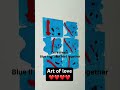 ART OF LOVE ❤️ #shortsvideo I make content like this 👀 you can check out my profile