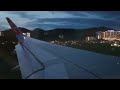 AirAsia AK6422 Airbus A320NEO Johor Bahru - Penang (landing)