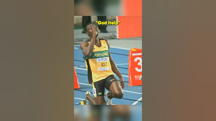 This Race IMMEDIATELY Humbled Bolt💀 #trackandfield #athletics #humble #sprinting #usainbolt