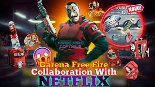 Garena free fire & Netflix collaboration ? || Full details  and all items Review ?||