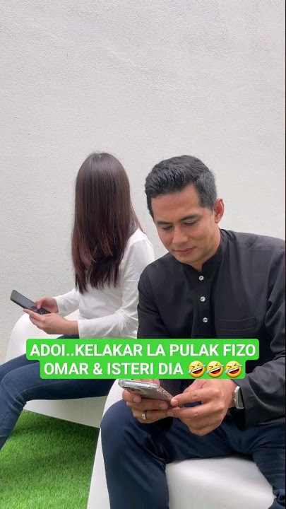 ADOI..KELAKAR LA PULAK FIZO OMAR & ISTERI DIA NI.. INGATKAN HANTU APA LA TD..