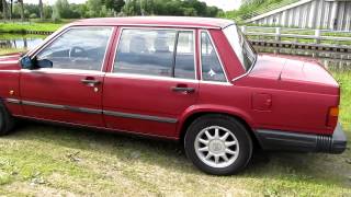 Volvo 740 GL1984 sedan walk around