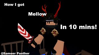 How I got Mellow In 10 minutes! (Breaking Point)