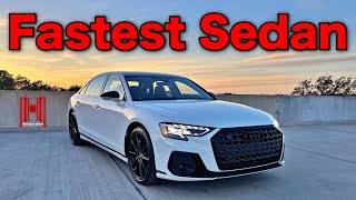 2024 Audi S8 is the Fastest Luxury Sedan :All Specs Test Drive