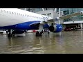 Chennai flood  fully flooded chennai airport runway view media directory