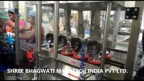 IN Line Screw Capping Machine, Linear Screw Capping Machine, Handwash Bottle Capping Machine