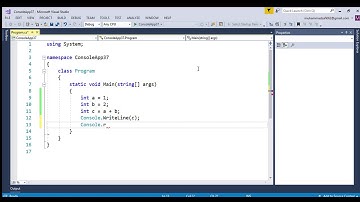 HOW TO ADD TWO INTEGER IN C#.NET BY EASY METHOD(c#)