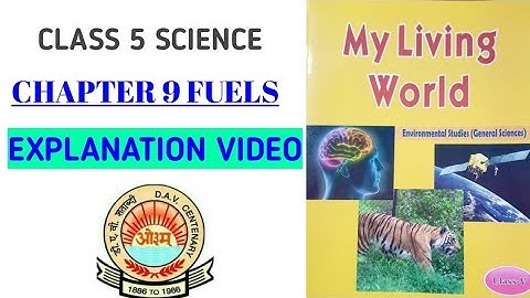 CHAPTER 9 FUELS (Explanation video)  | CLASS 5 SCIENCE