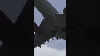 Virgin Atlantic A330-300 Take Off at Manchester Airport shorts