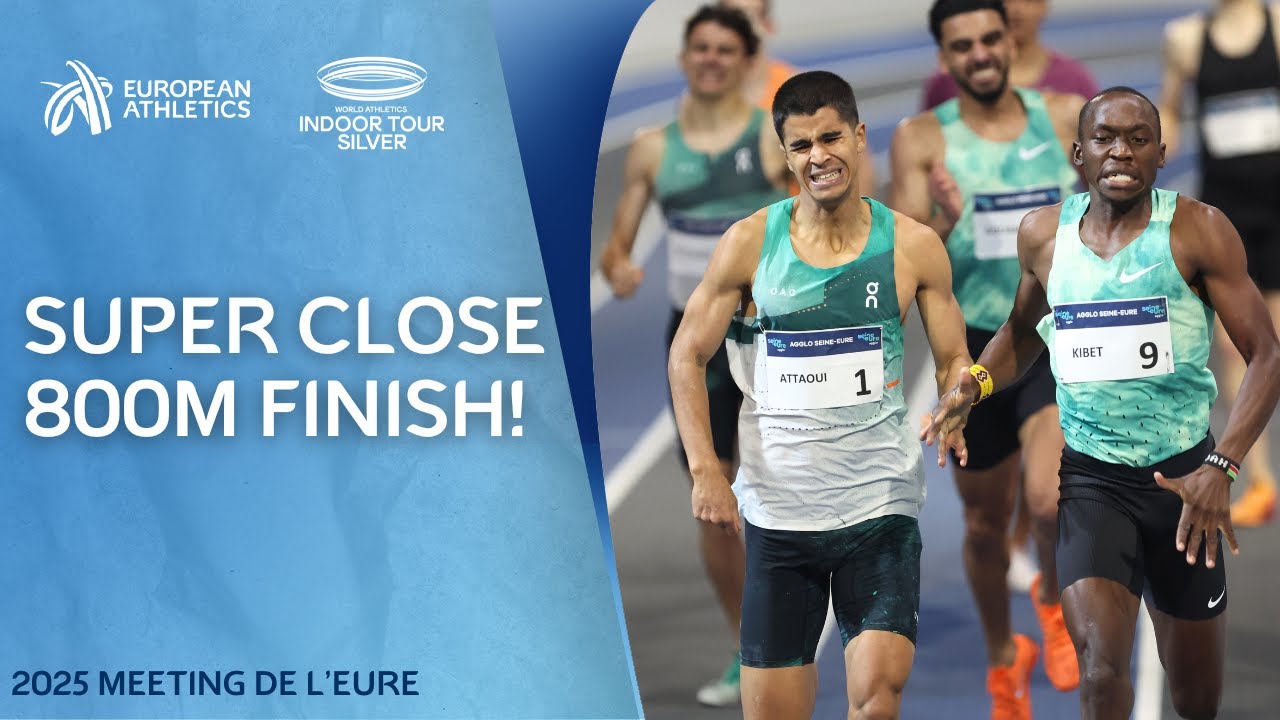 Winning margin of 0.03! 🤯 800m battle in Val-de-Reuil ⚔️
