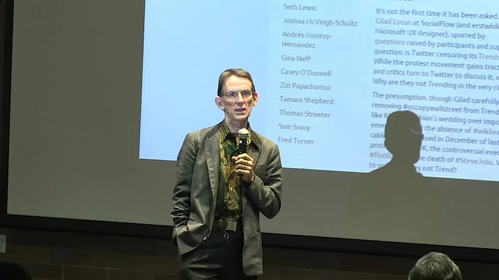Geoffrey C. Bowker - Data Science Initiative 2014