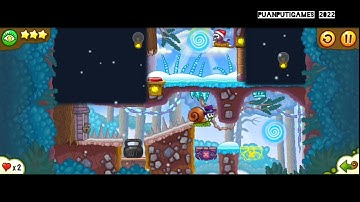 SNAIL BOB 2 - Chapter 4 Winter Story - Level 3 - Hunter Hamster - puanputigames