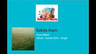 Once Mekel - Sabda Alam