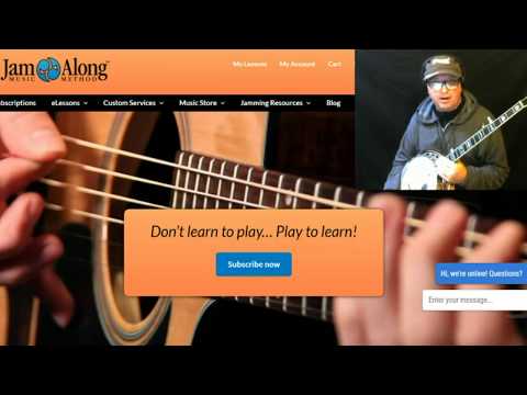 Virtual Jam: Funky Blues on Banjo!