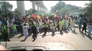 LABBAIK YA RASOOL ALLAH (S.A.W) |LONG MARCH LAHORE 22 oct 2021