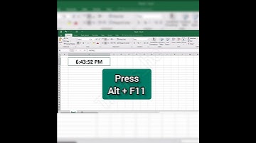 Excel Digital Clock | Excel Tricks | Tricks_hc