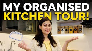 My Organised Kitchen Tour Sari New Crockery Kitchen Mein Set Kar Di Mannu Pannu Vlogs
