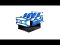 Amusement Park 9D VR Simulator Equipment 6 Seats 9D VR