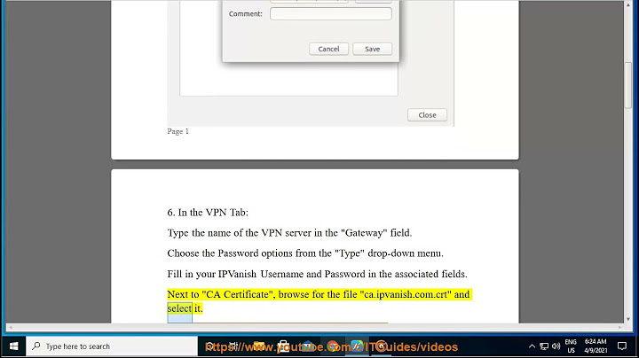 Set Up IPVanish OpenVPN Connection on Ubuntu via Network Manager