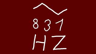 831 hz triangle