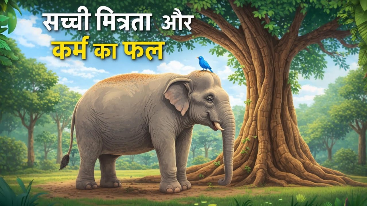 सच्ची मित्रता और कर्म का फल | TRUE FRIENDSHIP AND THE FRUIT OF ACTION | HINDI STORIES | MORALSTORIES