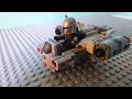 mandolorian vs han solo stop motion
