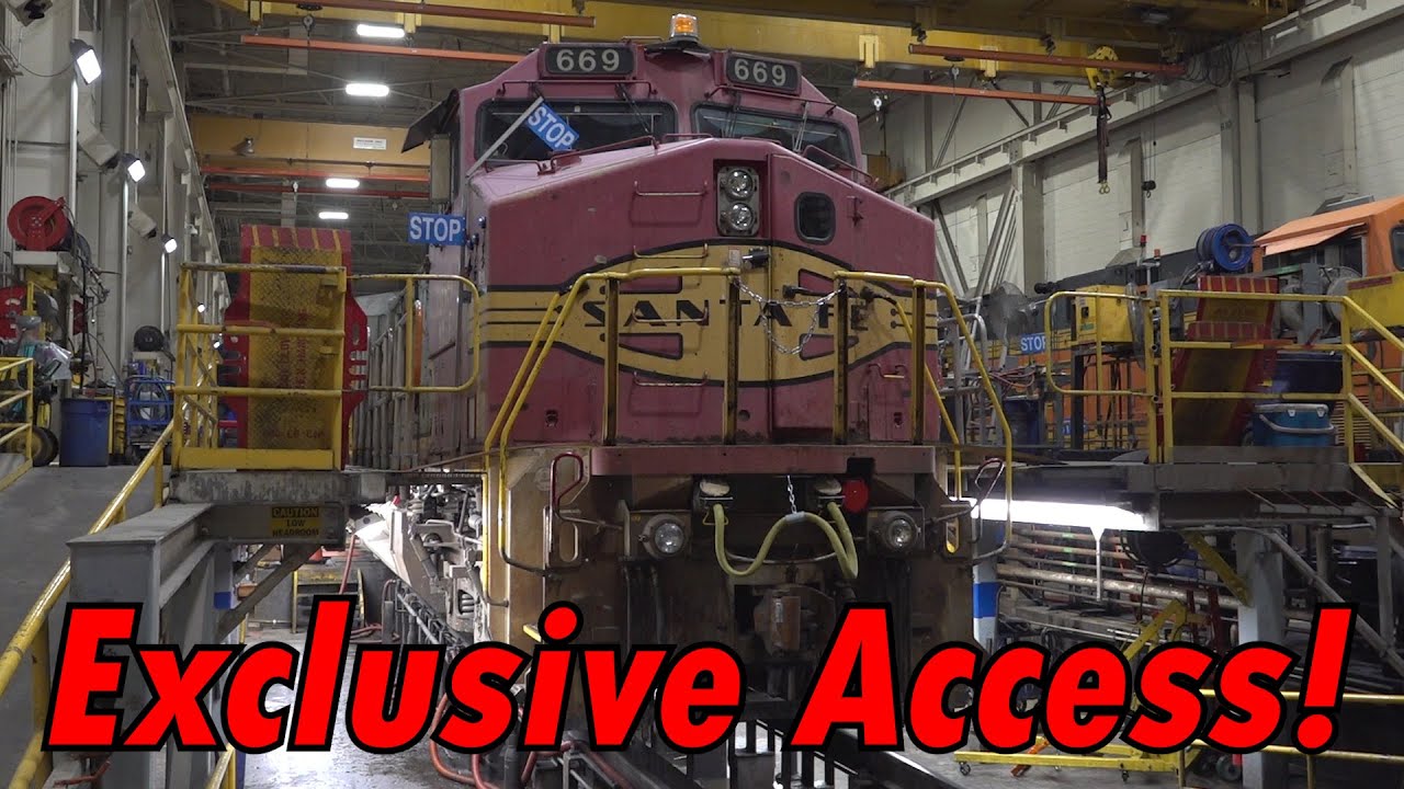 Внутри невероятных локомотивных мастерских Гейлсберга!