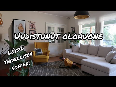 Video: Sohva olohuoneen sisustuksessa: kuva