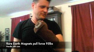 Captain America Magnets and Glove use