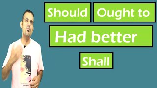 Should Ought to Had better shall  القواعد للمبتدئين-الحلقة 2