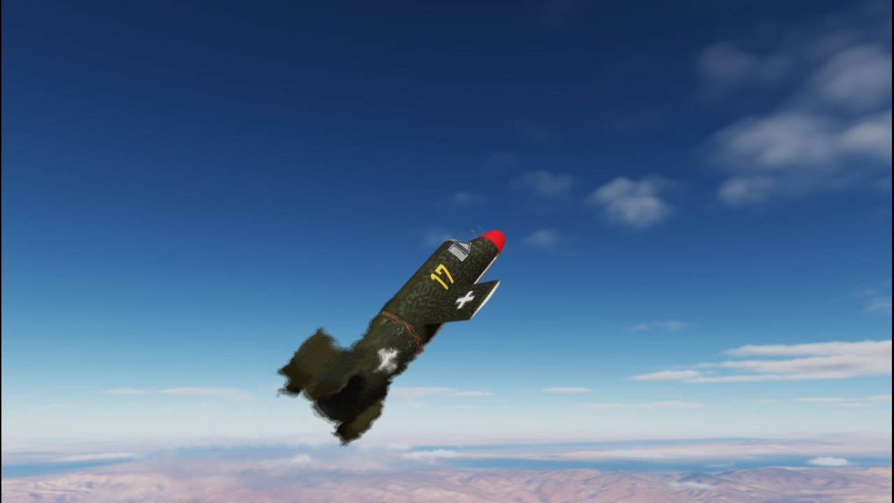 First flight in freeware Bachem Ba-349 Natter mod (DCS World)