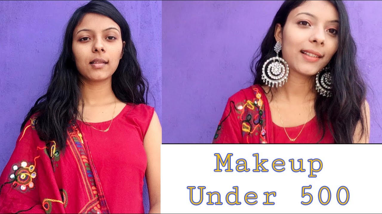 step by step makeup tutorial /makeup under 500 Rs./itsshalusonal - YouTube