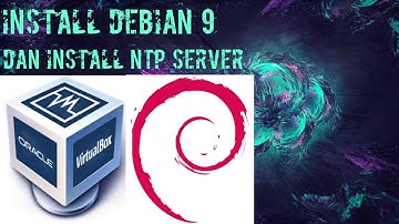 Install debian 9 dan install ntp server  #debian  #virtualbox