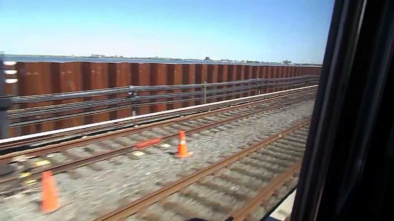 New York City Subway HD EXCLUSIVE: Riding R46 A Train Along Newly ...