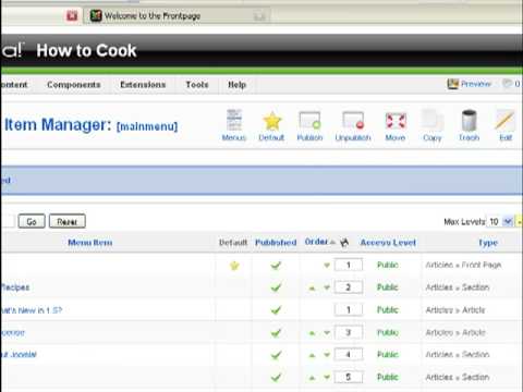 joomla 1.5.8 joomla 1.5.8
