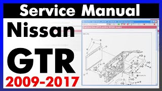 ✅ Service manual NISSAN GTR🔥⚡