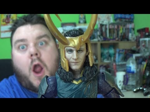 Marvel Legends LOKI Thor Ragnarok Gladiator Hulk BAF Wave Action Figure Hasbro Toy Review