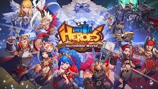 WITH HEROES Gameplay (Android iOS APK) - Idle RPG screenshot 1