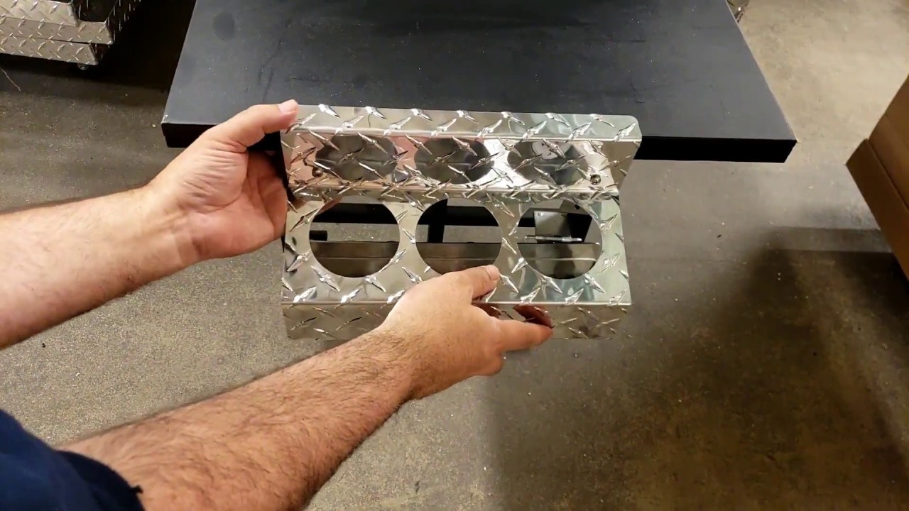 Backyard Life Gear Side Table Bottle Holder for Blackstone Griddle - How to Install