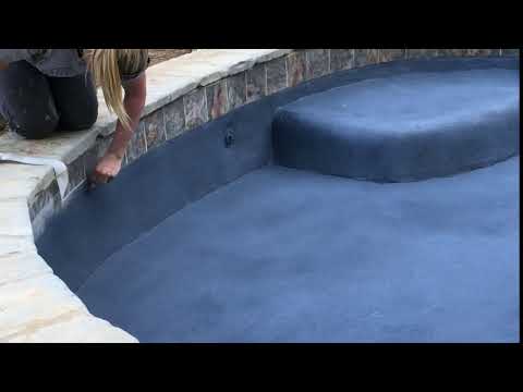 Construction Cam: ecofinish - Removing Heat Tape Legendary Escapes Swimming Pools